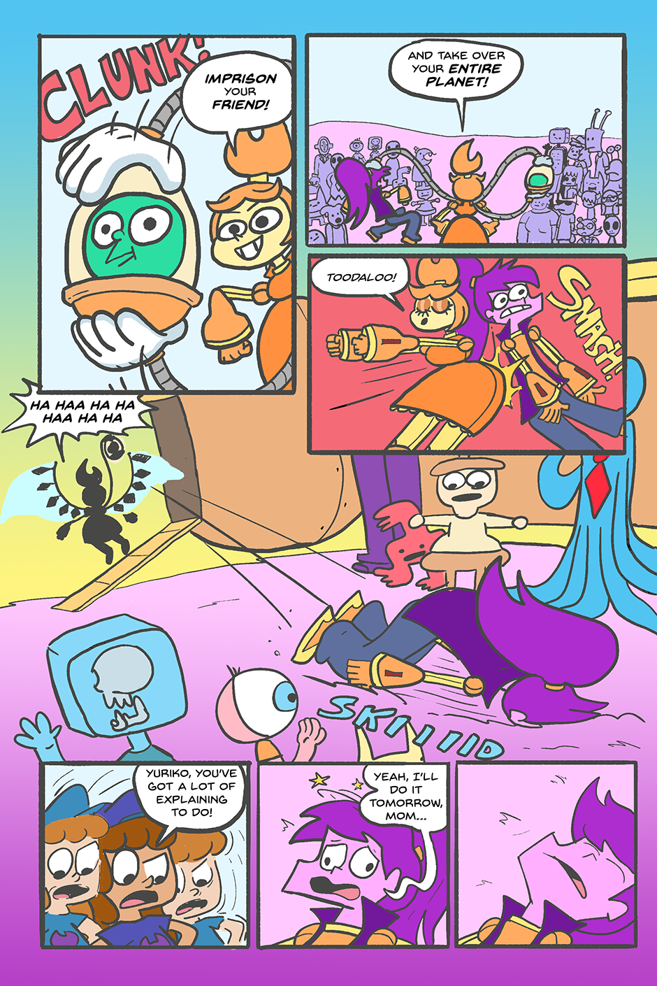 Ultra Mega Cherry Blossom Death Attack Z - Part 1 - Page 8