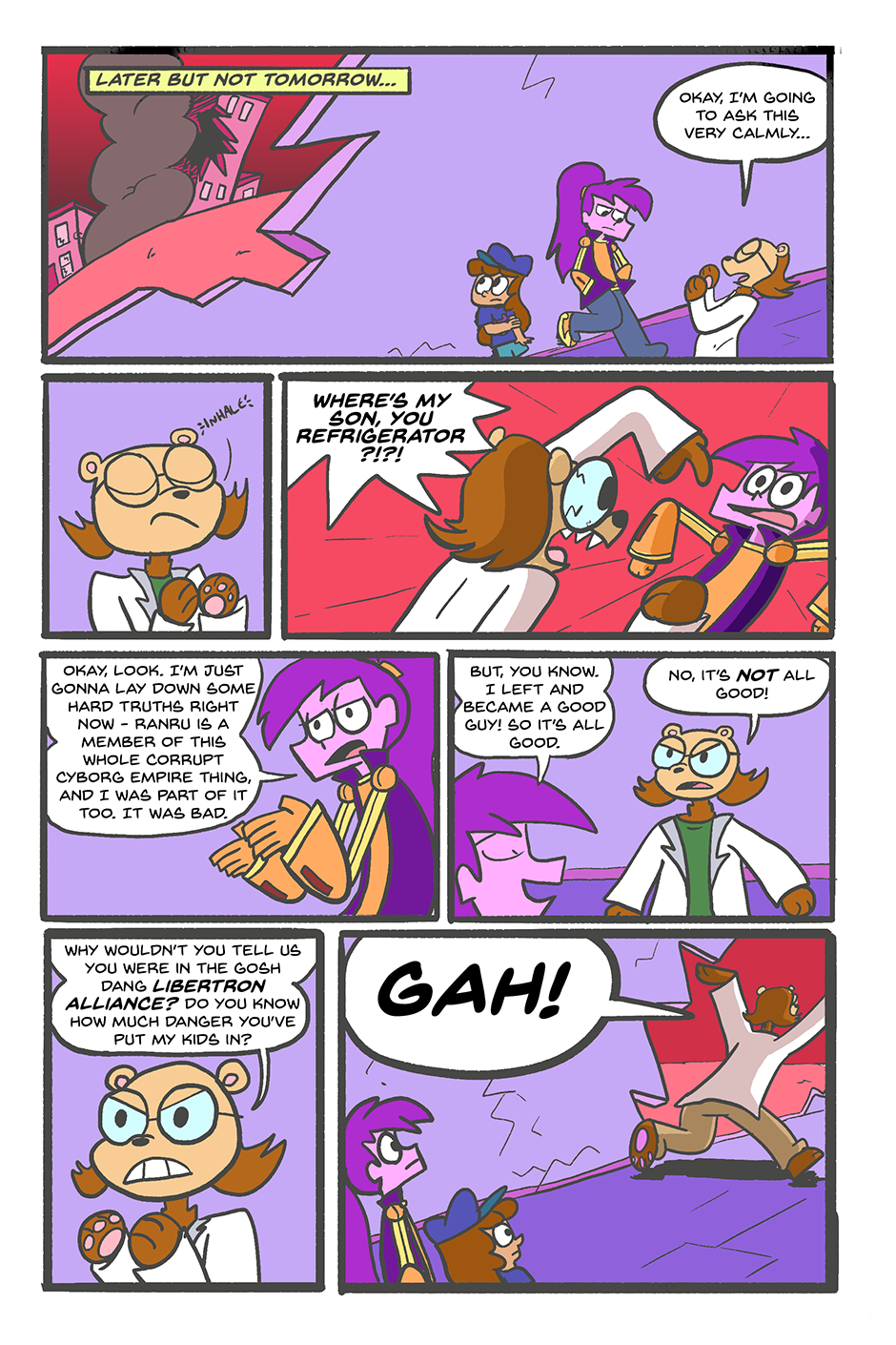 Ultra Mega Cherry Blossom Death Attack Z - Part 1 - Page 9