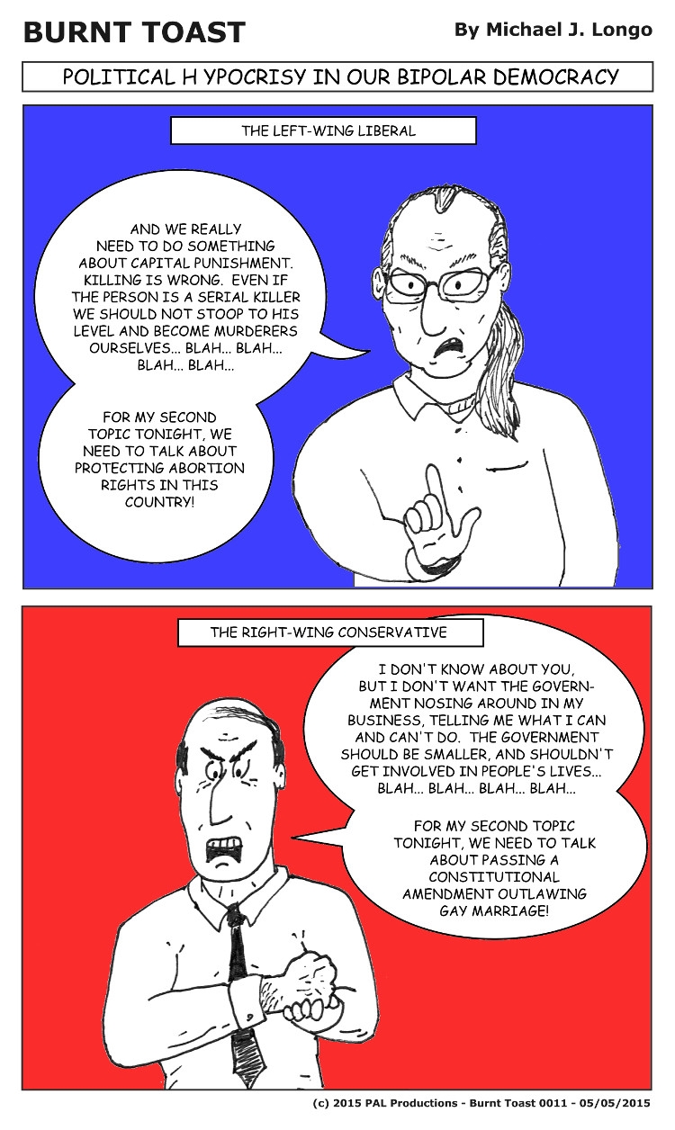 0011 - Political Hypocrisy in our Bipolar Democracy