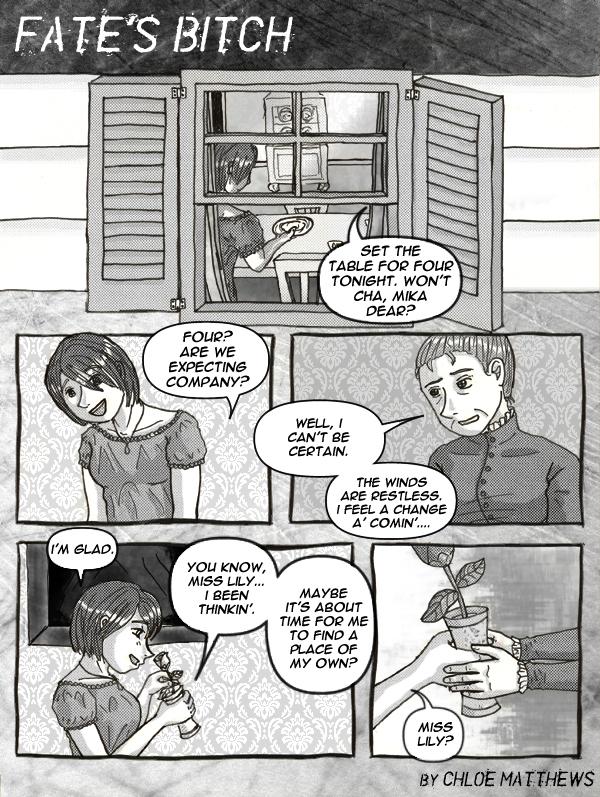 Ch. 1, Page 4. Introducing Mika and Miss Lily...