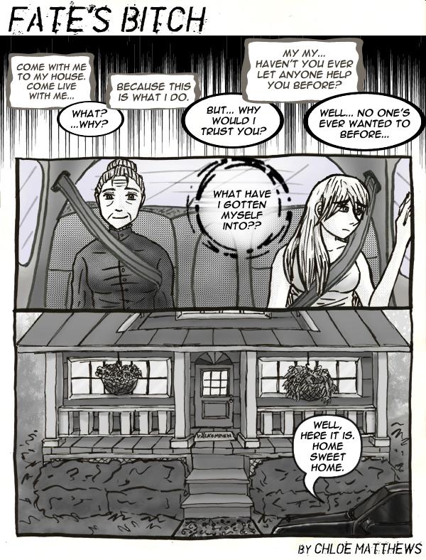 Ch. 1, Page 8. Welcome to Miss Lily's house.