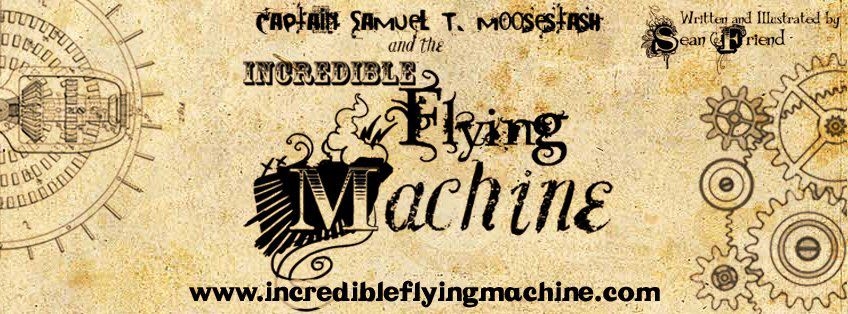 Captain Moosestash and the Incredible Flying Machine