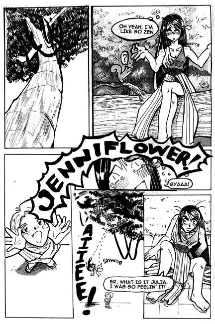 Page 3 Chapter 1: Clash of the (not) Titans: Julia and Jenniflower