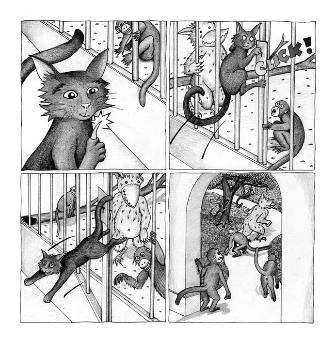 Trapped in the Monkey House, pg 5