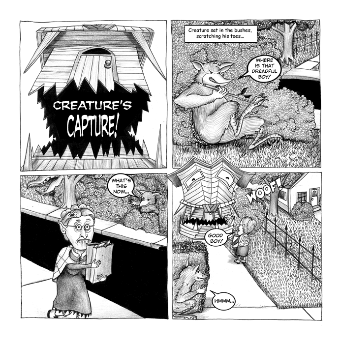 Creature's Capture, pg1