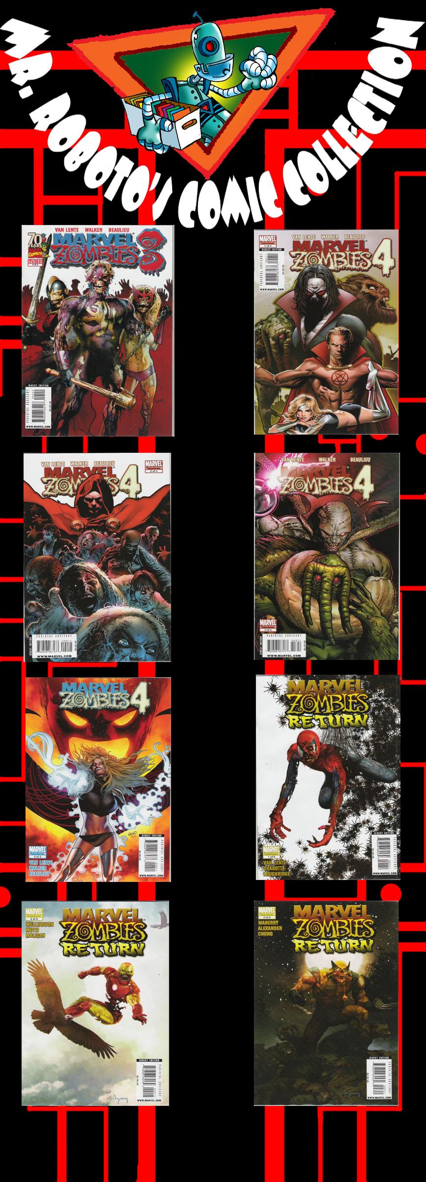 man thats a lot of marvel zombies!