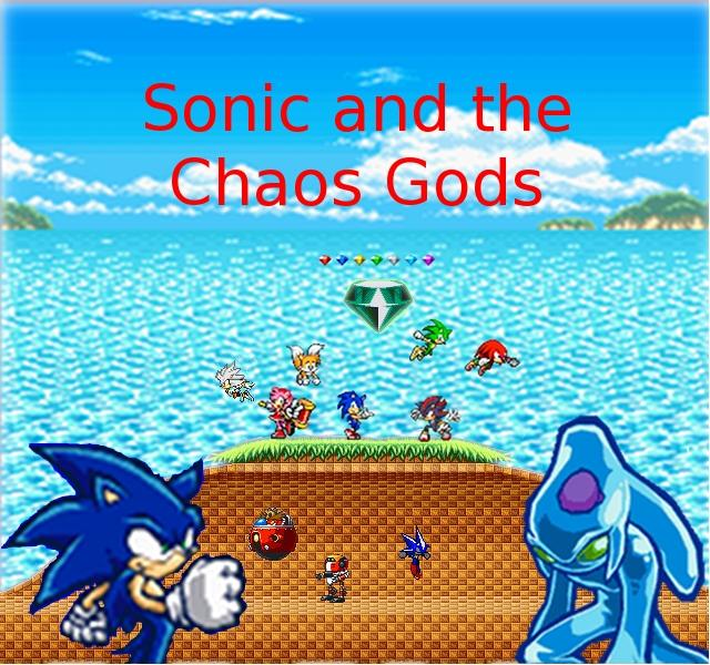 Sonic and the Chaos Gods Cover