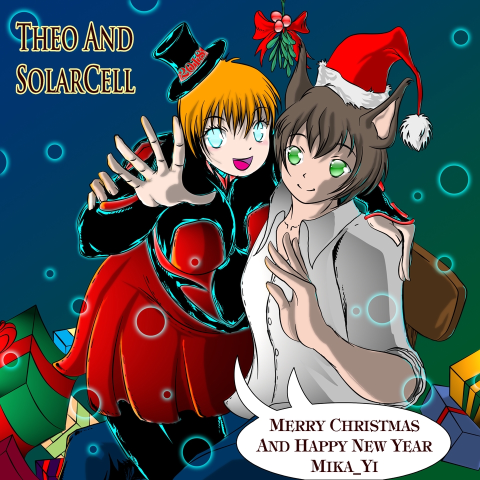 SolarCell With Theo Christmas Greeting For Mika_Yi
