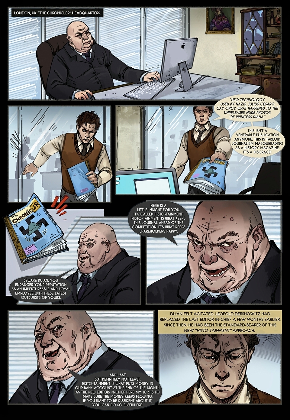 Issue 1: Curious Minds - Page 1