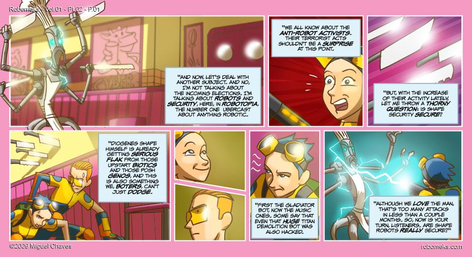 Robomeks - Volume 01 - Part 02: Catolate - Page 01