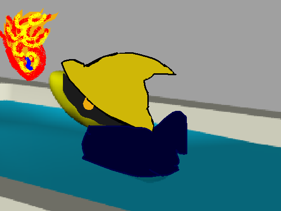 ha ha black mage duck