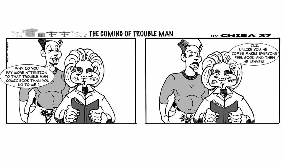 THE COMING OF TROUBLE MAN