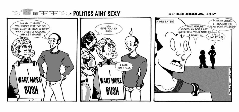 POLITICS AINT SEXY