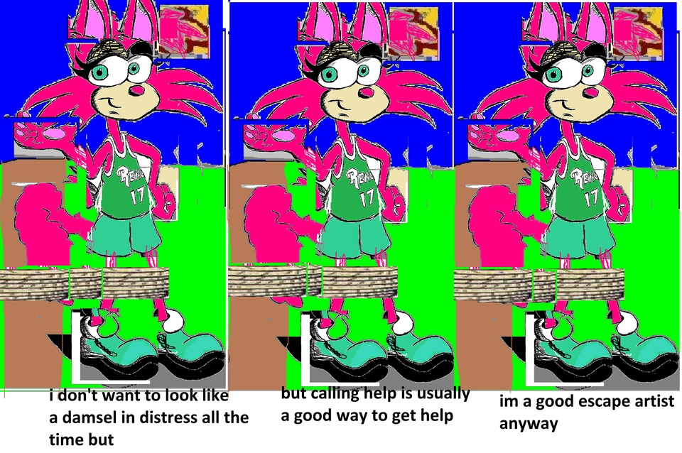 cici calling help comic