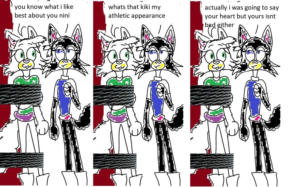 heart kiki and nini comic