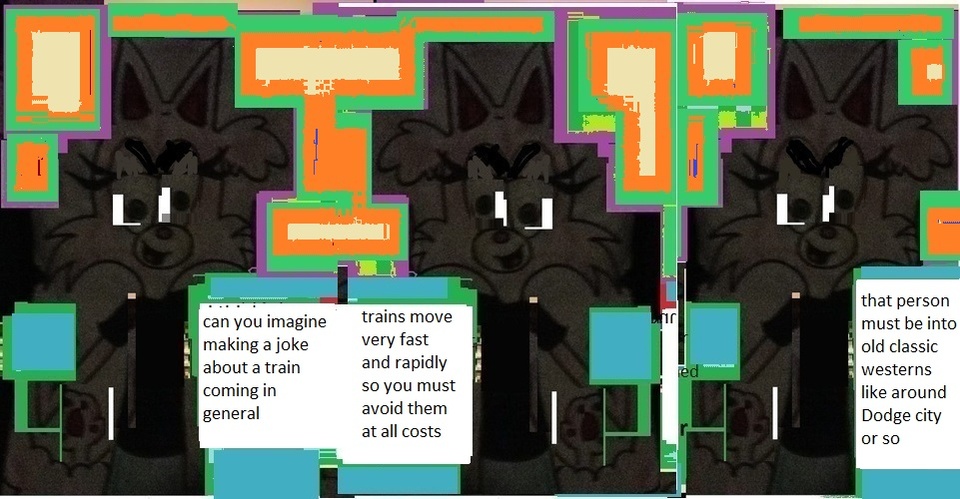 trains comic