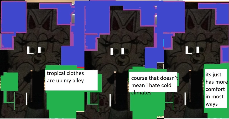 tropical clothes comic