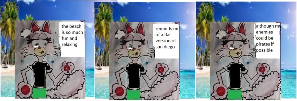 beach comic