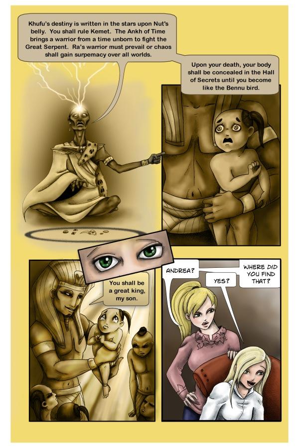 Ra's Warrior & the Talismans of Time Page 5