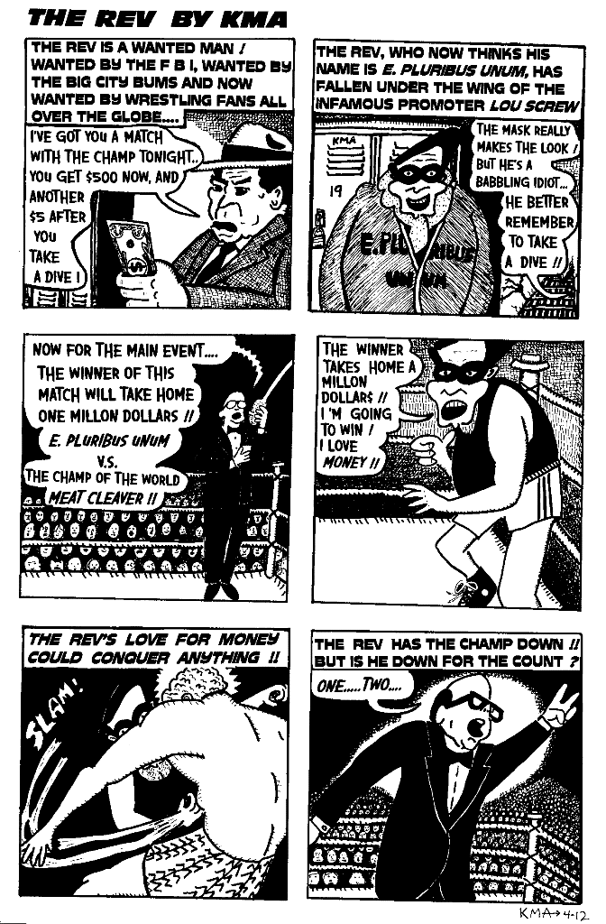 The Rev is a Wanted Man