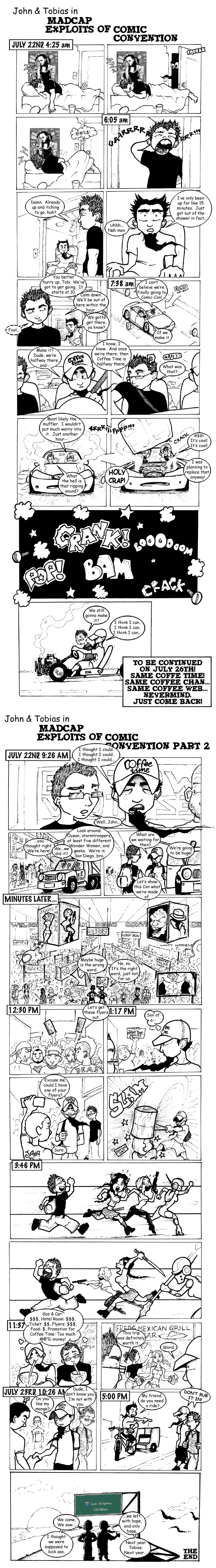 Volume 1: Double Shot #2 - Madcap Exploits of Comic Convention