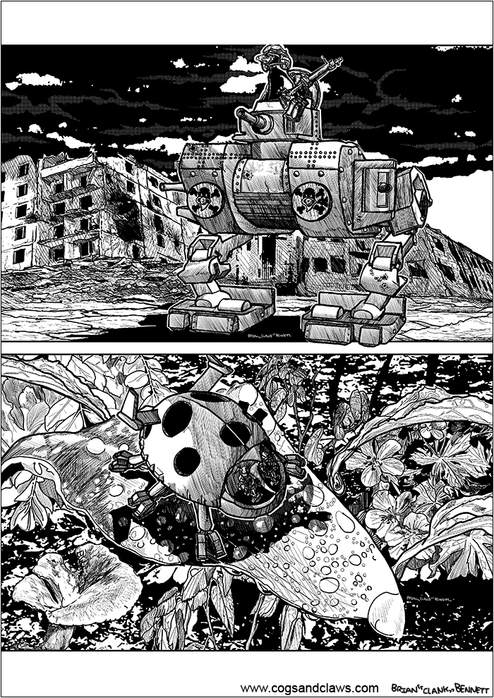 Cogs & Claws - page 70.