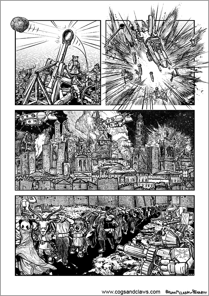 Cogs & Claws - page 18.