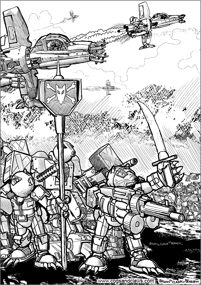 Cogs & Claws - page 22.