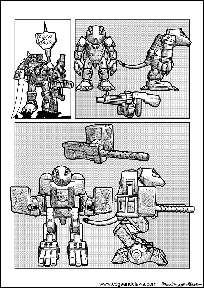 Cogs & Claws - page 25.