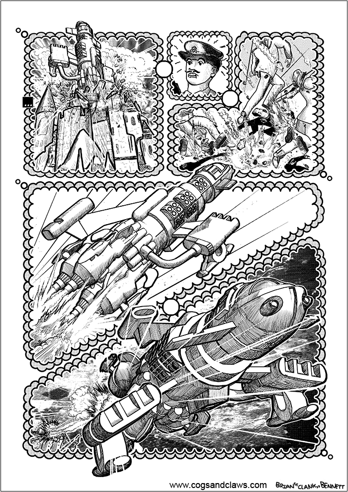 Cogs & Claws - page 37.