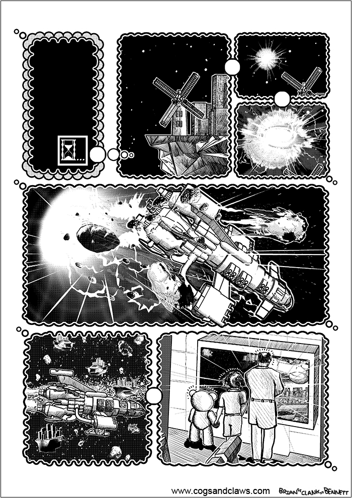 Cogs & Claws - page 40.