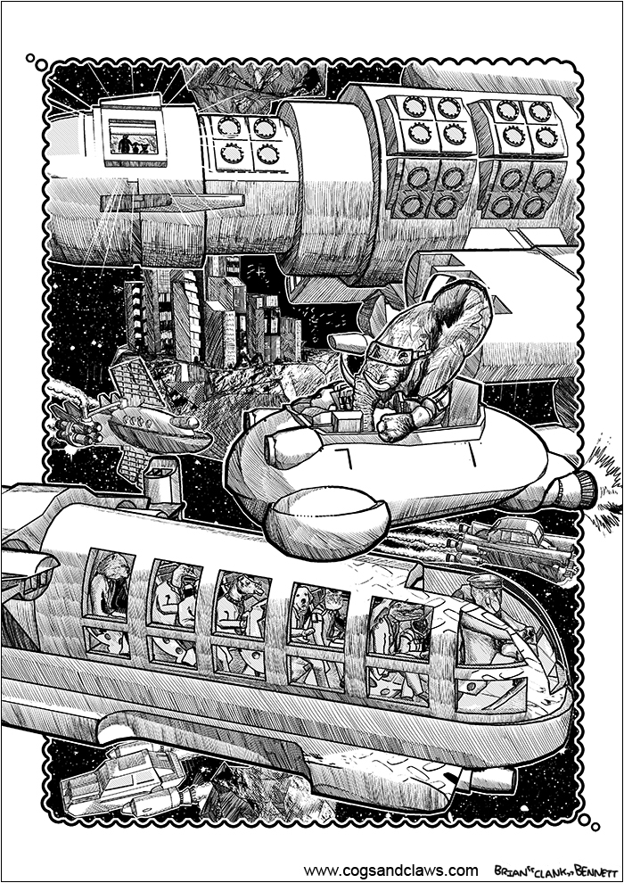 Cogs & Claws - page 41.
