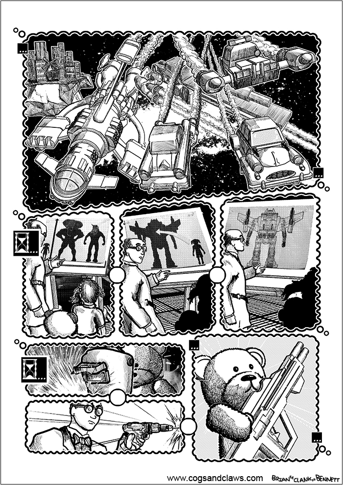 Cogs & Claws - page 42.