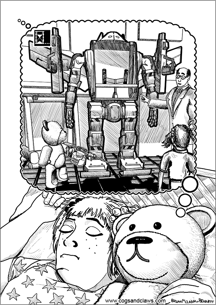 Cogs & Claws - page 43.