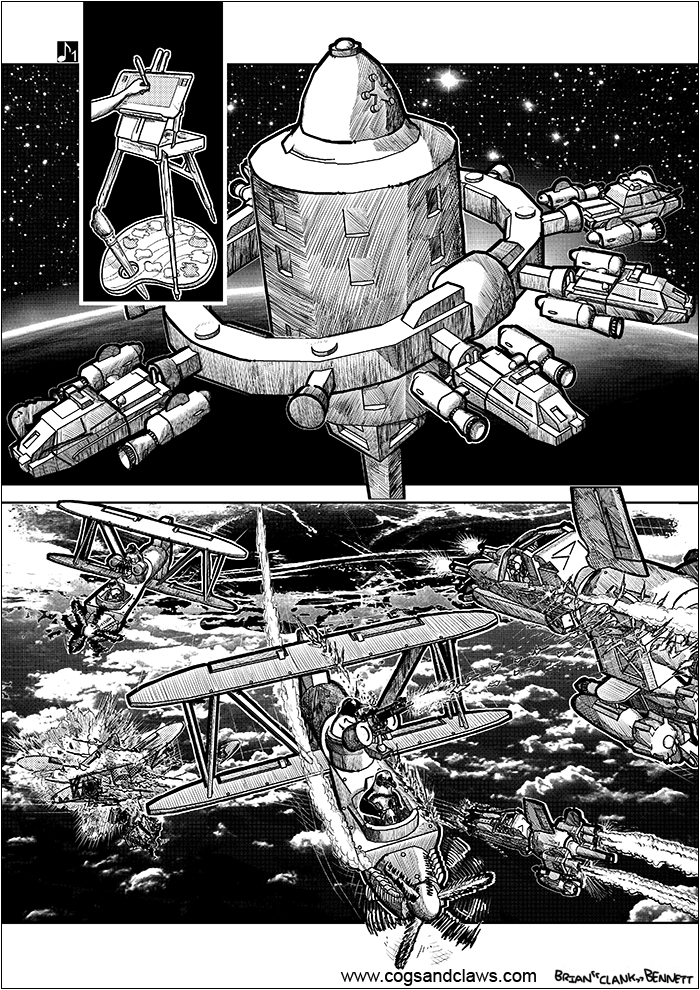 Cogs & Claws - page 45.