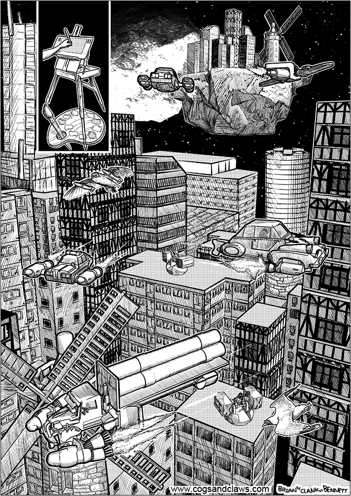 Cogs & Claws - page 85.