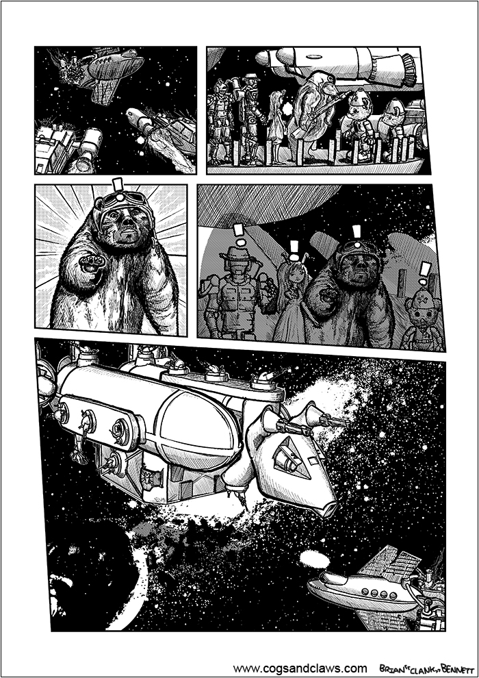 Cogs & Claws - page 63.