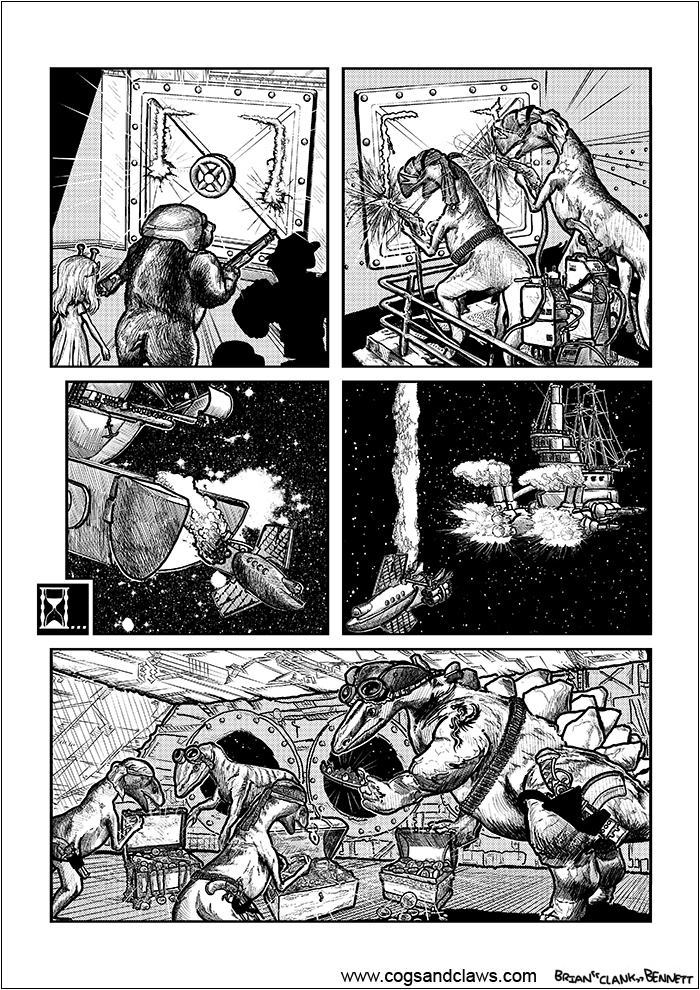 Cogs & Claws - page 61.