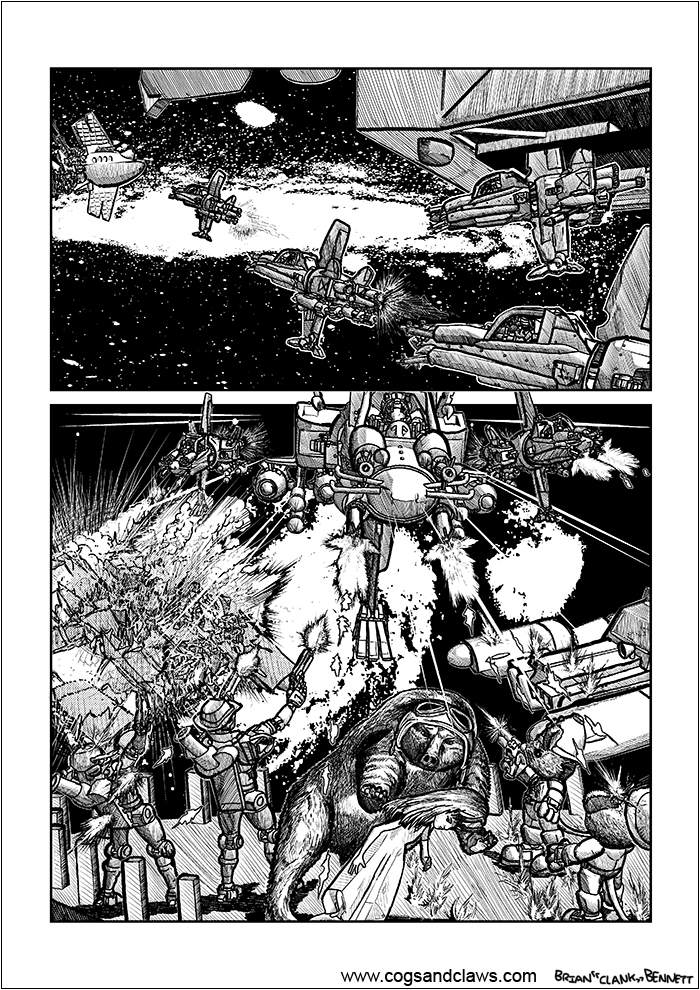 Cogs & Claws - page 64.