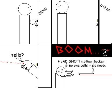 comic# noob shot part 2