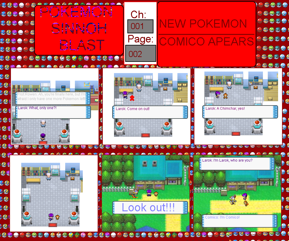 New Pokemon/Comico Apears