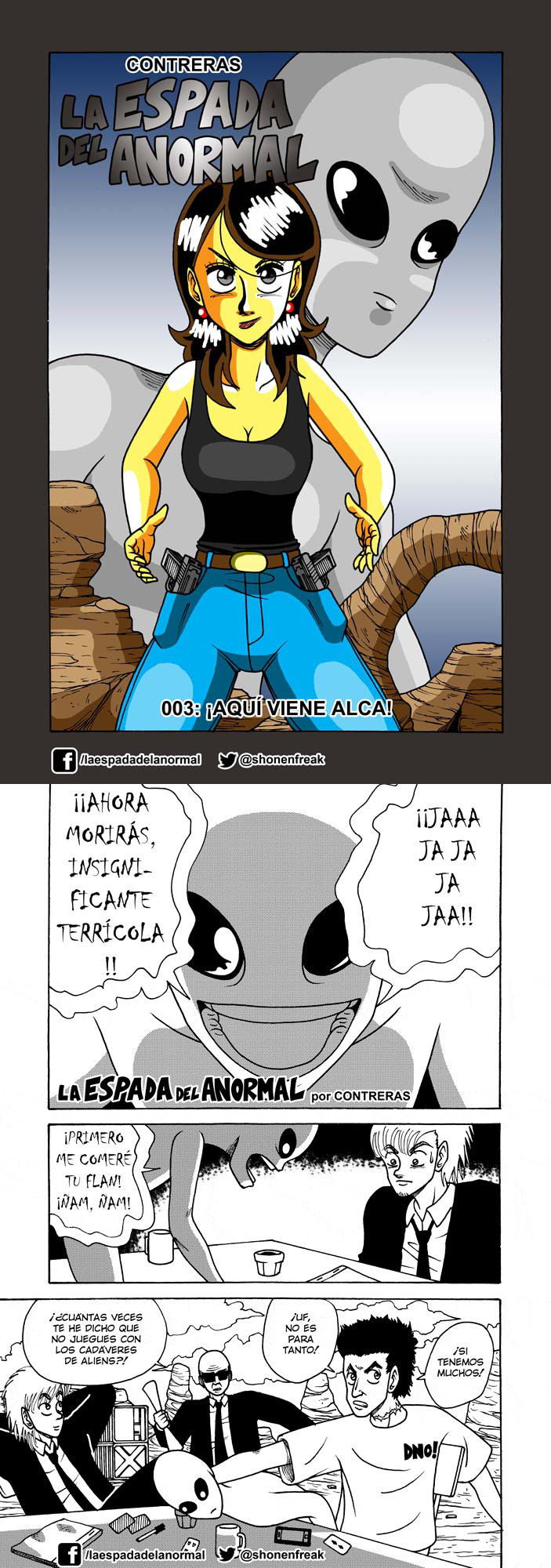 003: ¡Aquí viene Alca!