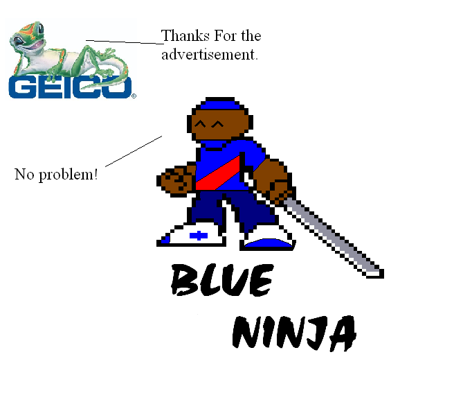 New character Pt.2 and a half (Blue Ninja)