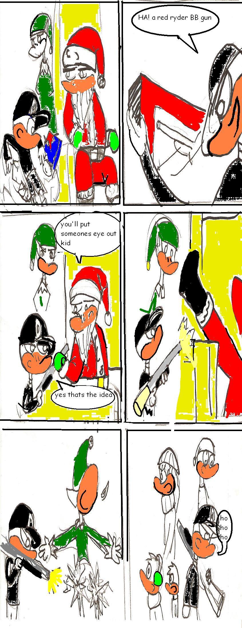 a chirstmas story dead duck style