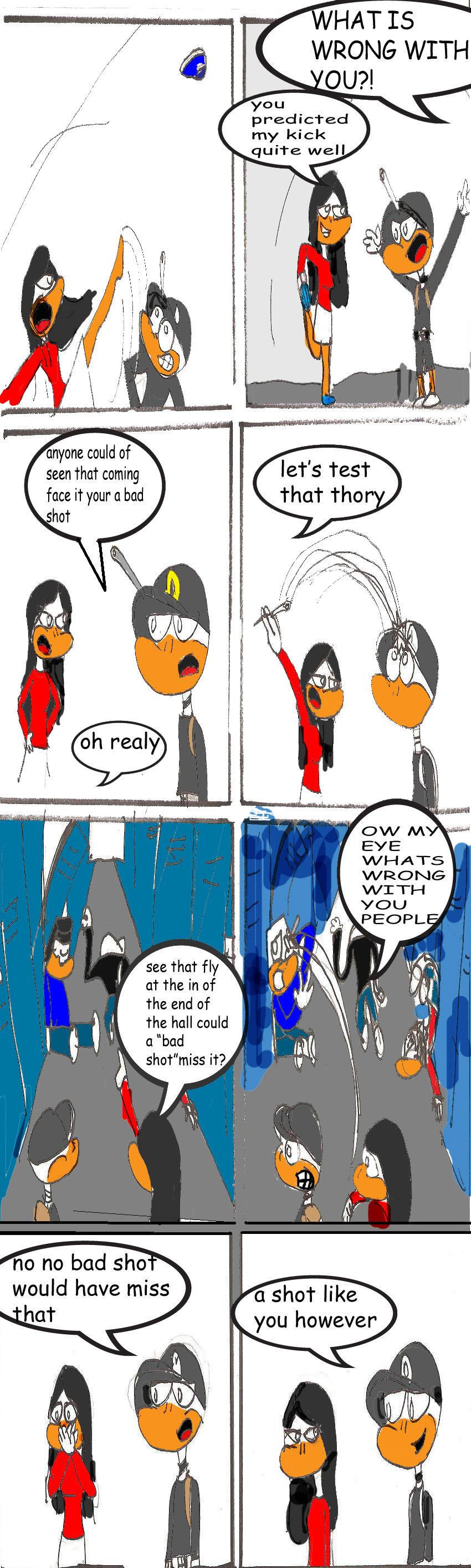 bad shot?  impossible