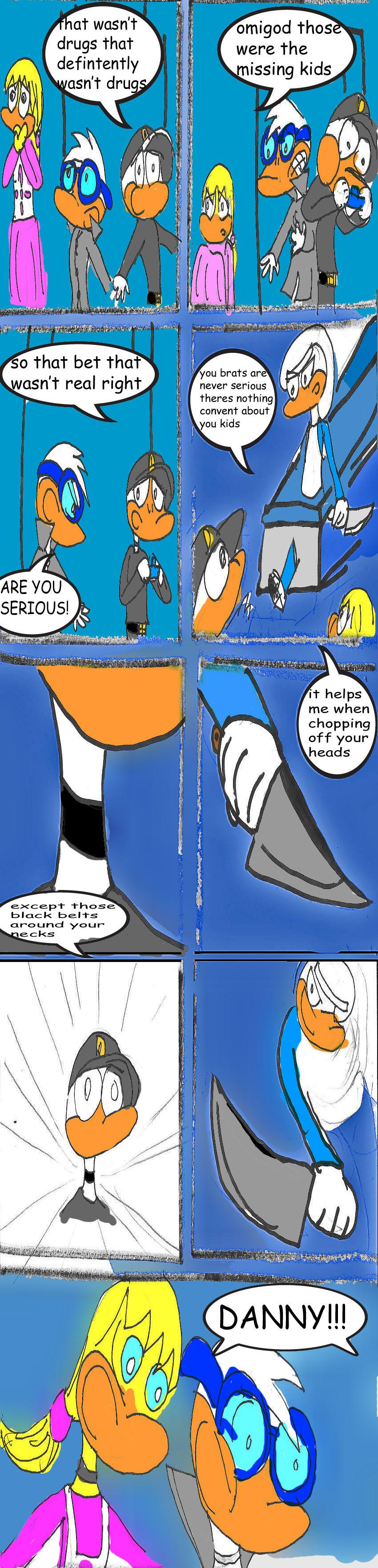 the black belt around the ducks neck