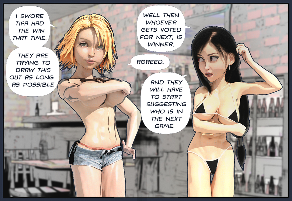 10 Cindy Aurum vs Tifa Lockhart Strip Battle