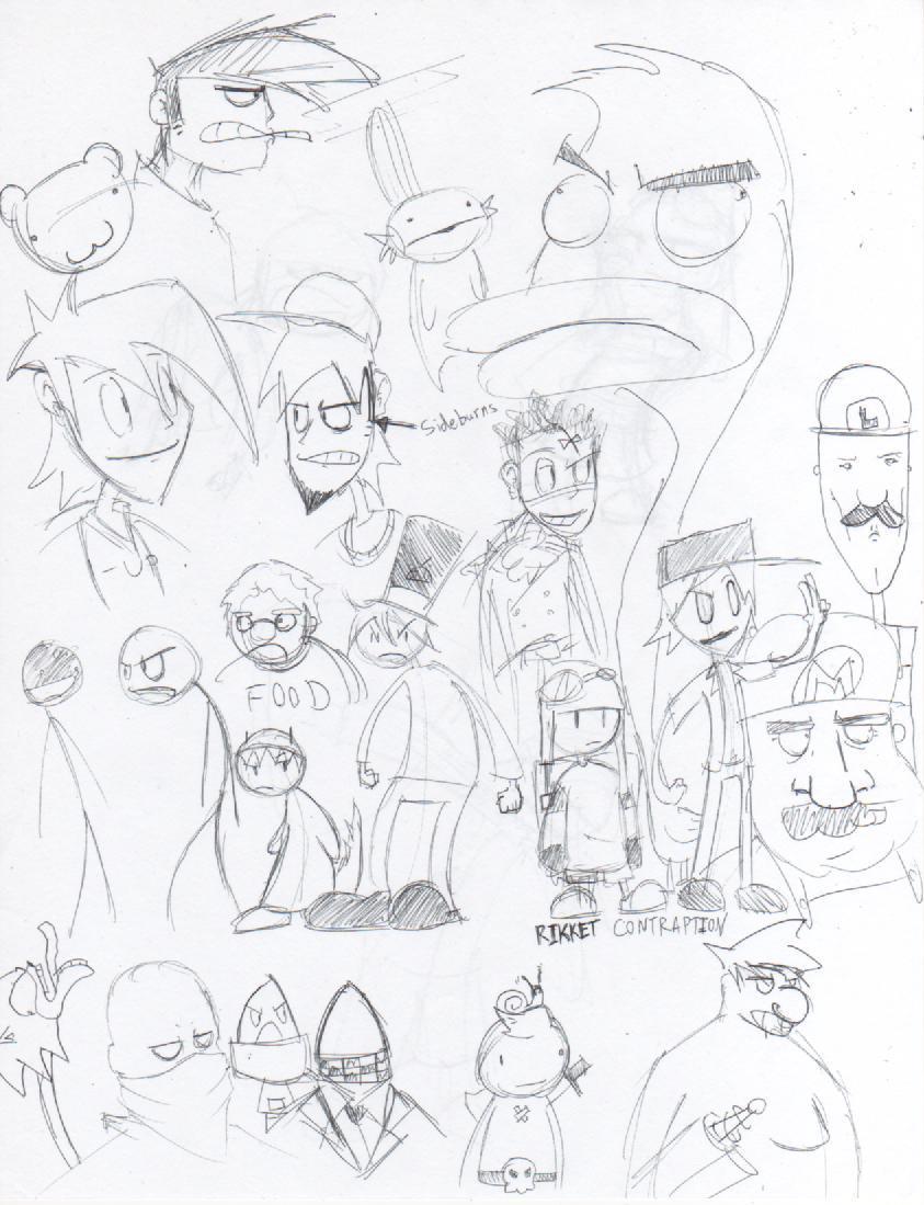 Lotta sketches