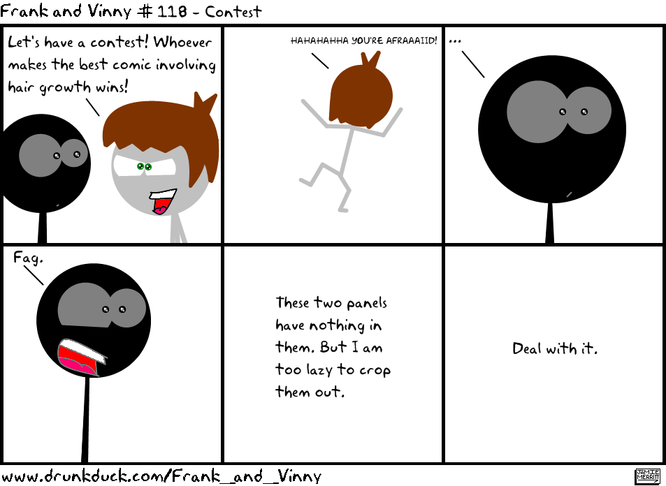 Frank and Vinny #118 - Contest