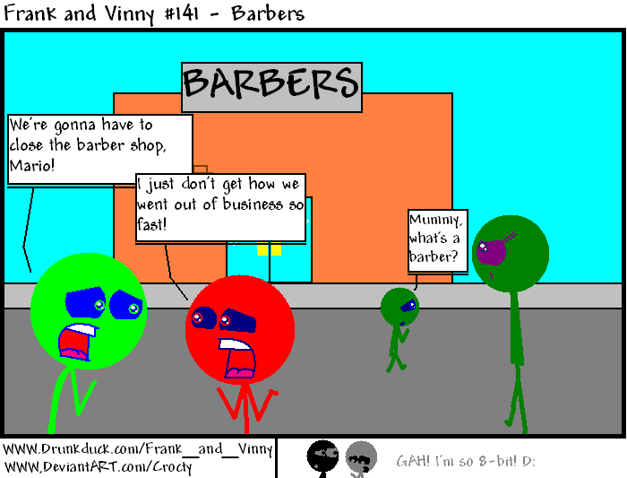 Frank and Vinny #141 - Barbers